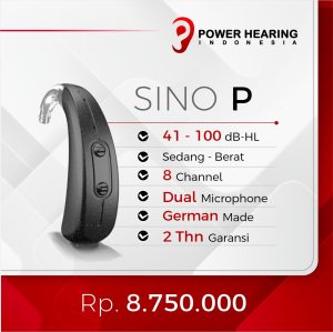 alat bantu dengar, SINO P, power hearing indonesia