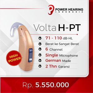 alat bantu dengar, Volta H-PT, power hearing indonesia