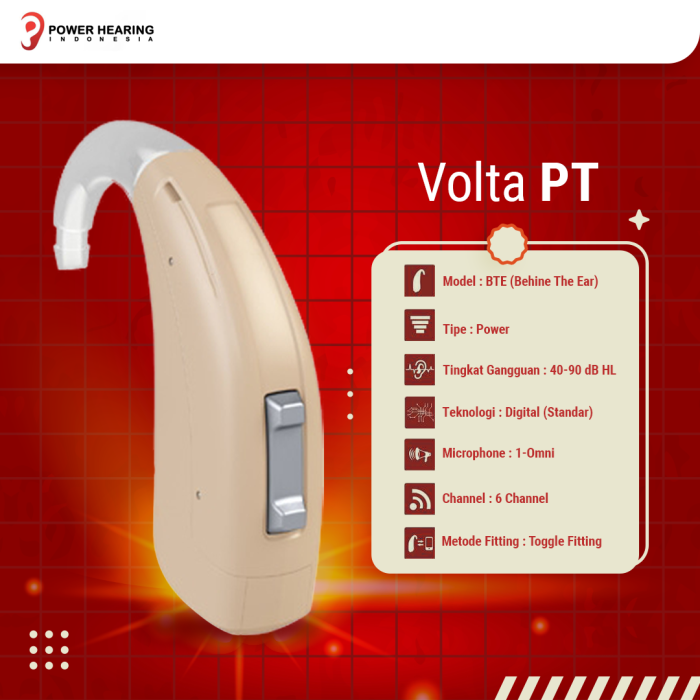alat bantu dengar best seller volta pt